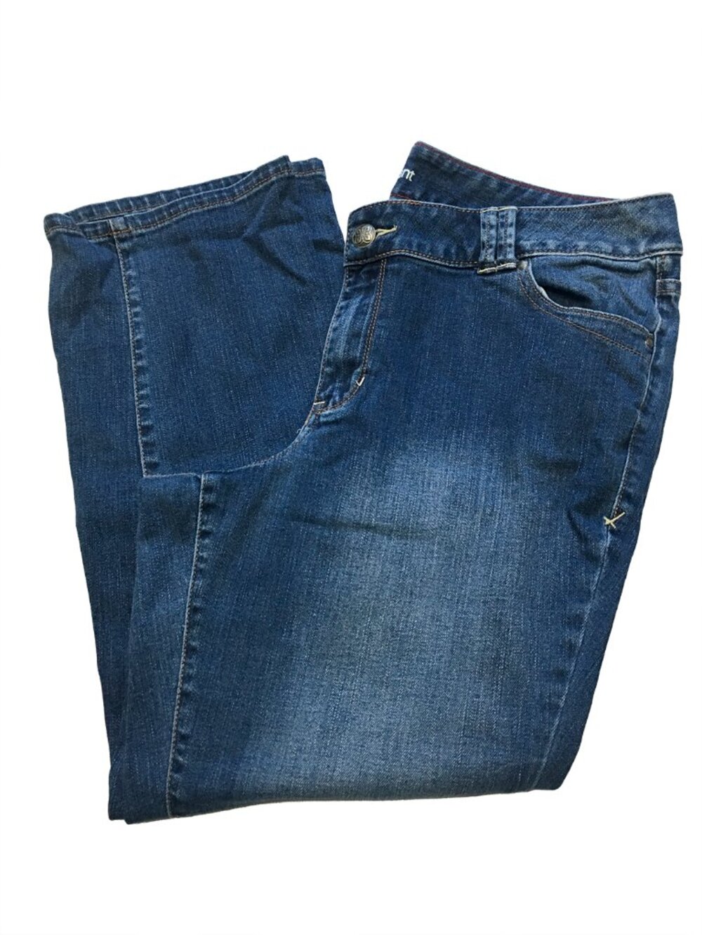 Lane Bryant Women's Simply Straight Jeans Size 18 Petite